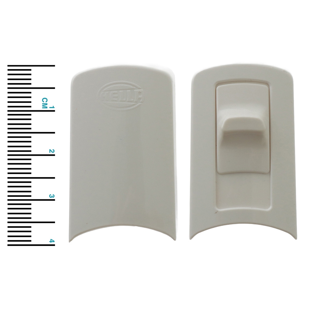 Hella Marine Surface Mount Strip Lamp Screw Caps With Switch White