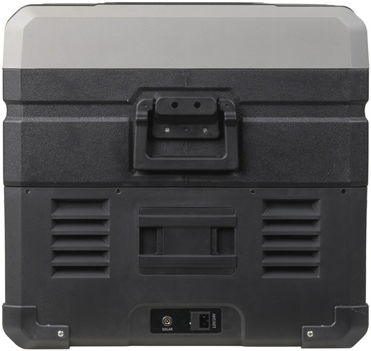 Brass Monkey Dual Zone Portable Fridge/Freezer 75L with Solar Charger Board and Battery Compartment