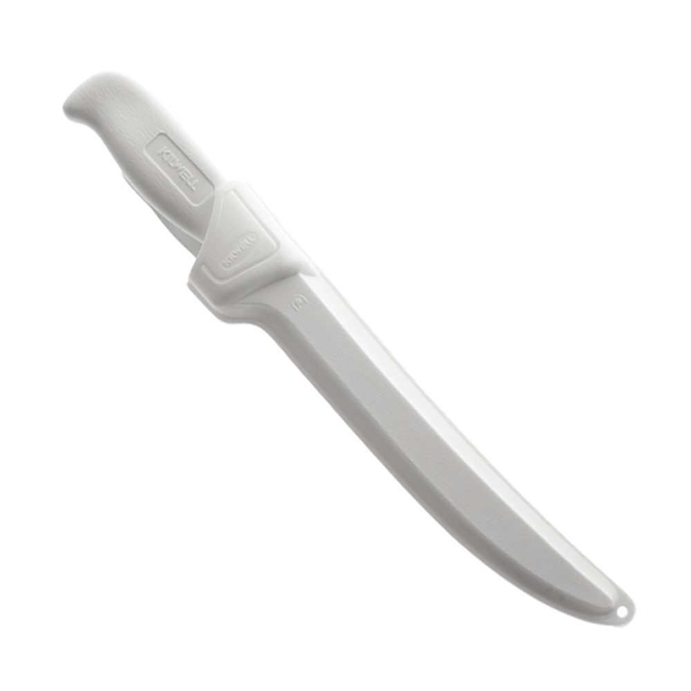 Kilwell Whitelux Wide Fillet Knife with Sheath 21cm Kilwell Whitelux Wide Fillet Knife with Sheath 21cm
