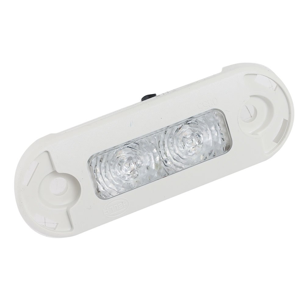 Hella Marine DuraLED Flush Mount Low Profile Courtesy Lamp