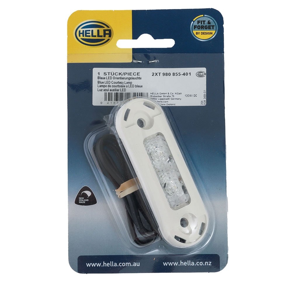 Hella Marine DuraLED Flush Mount Low Profile Courtesy Lamp