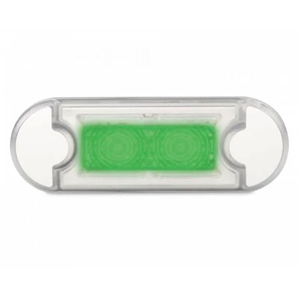 Hella Marine DuraLED Flush Mount Low Profile Courtesy Lamp Green Light