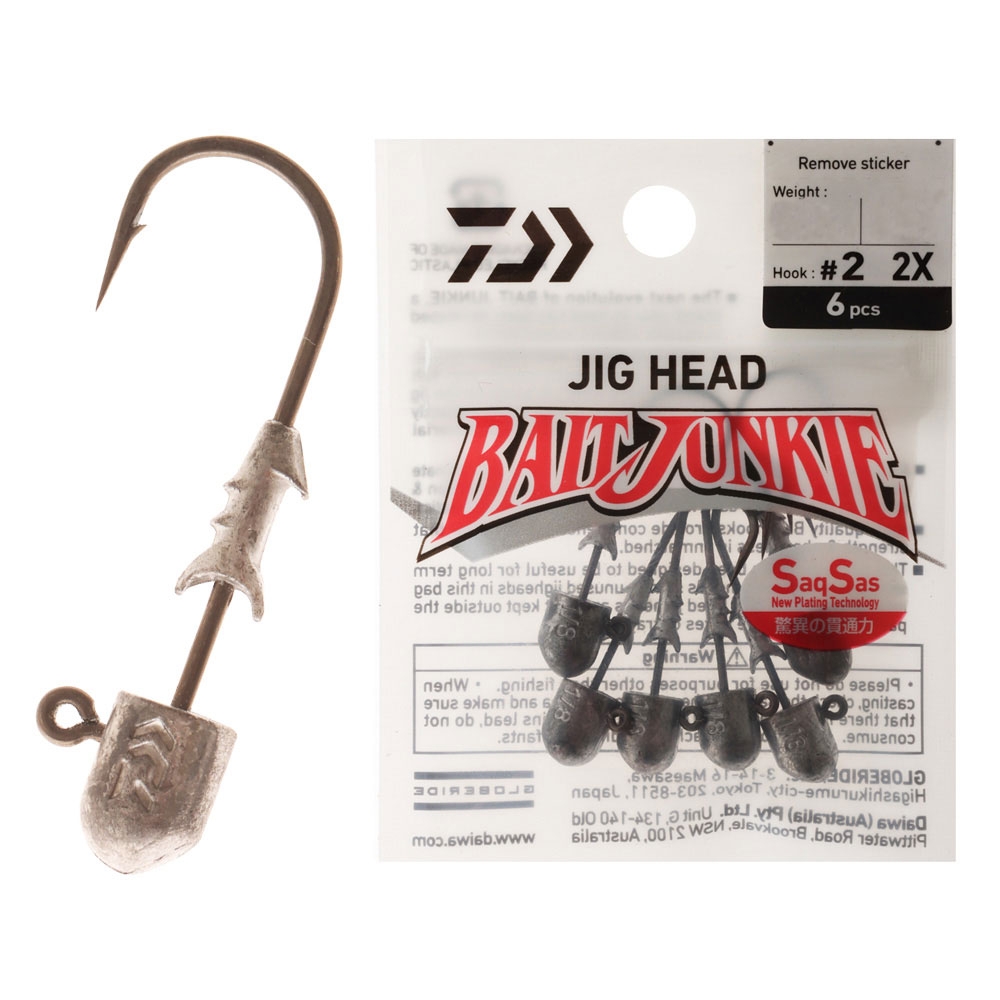 Daiwa BaitJunkie 2X Jig Head #2