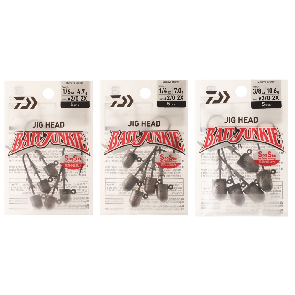 Daiwa BaitJunkie 2X Jig Head #2/0