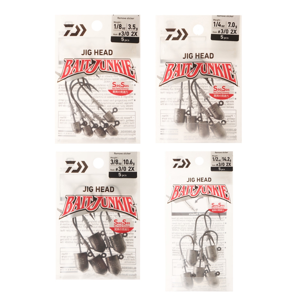 Daiwa BaitJunkie 2X Jig Head #3/0