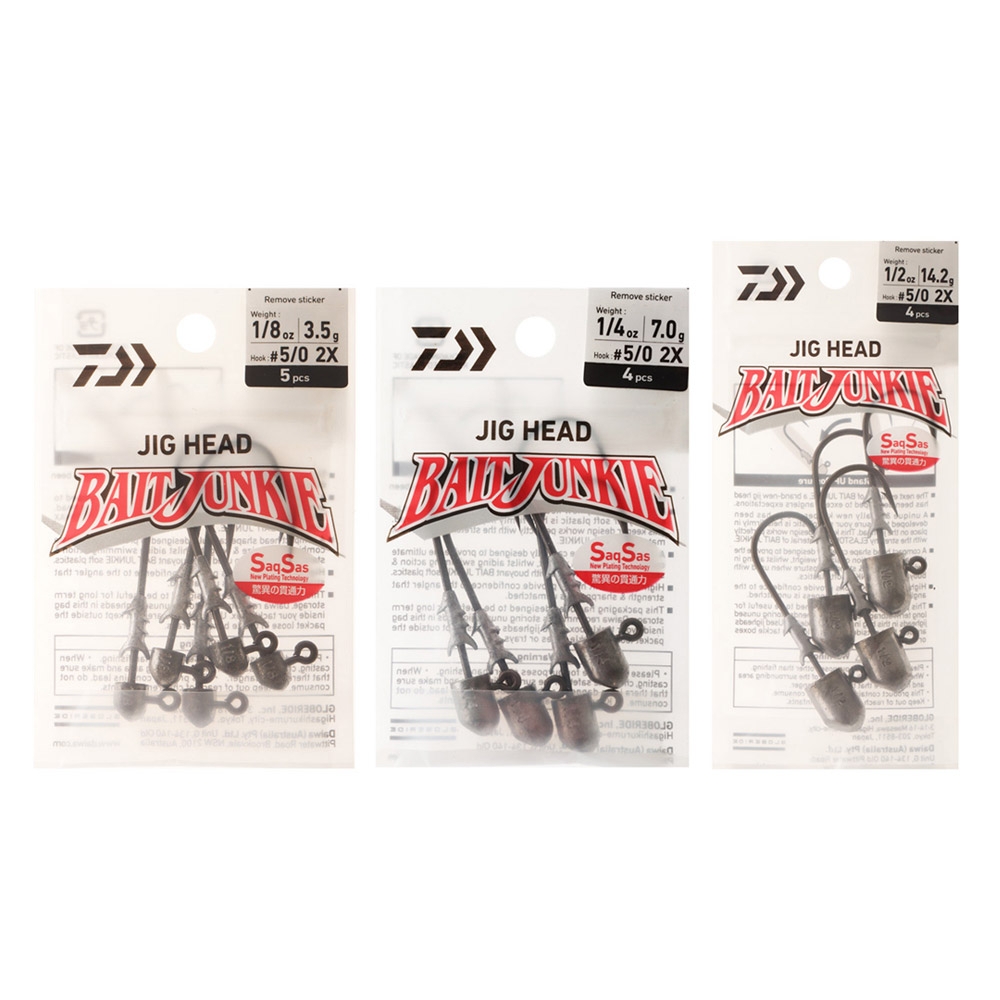 Daiwa BaitJunkie 2X Jig Head #5/0