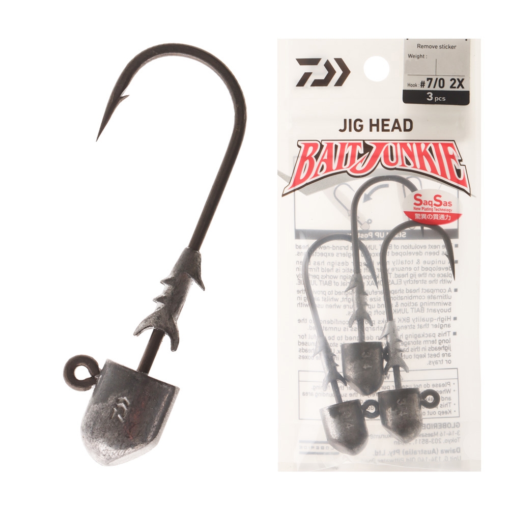 Daiwa BaitJunkie 2X Jig Head #7/0