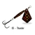 Tasmanian Devil Blade Spinner Lure 5.4g Thunder