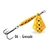 Tasmanian Devil Blade Spinner Lure 5.4g Grenade