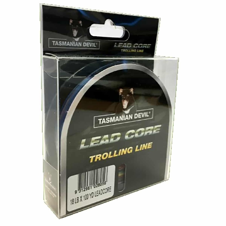 Tasmanian Devil Lead Core Line 100yd 18lb