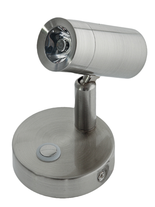 LED Dimmer Touch Switch Reading Light Aluminium 1w 10-30V