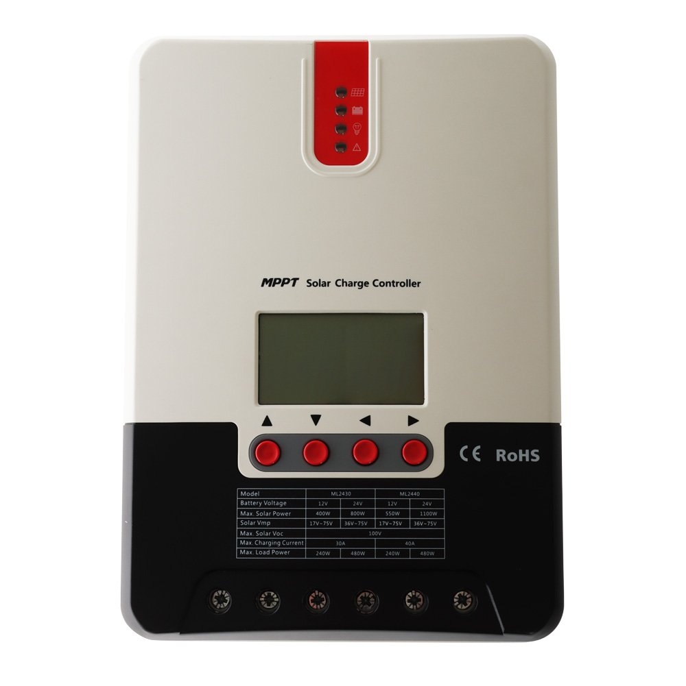SRNE ML2440 MPPT Solar Charge Controller 40A 12/24V