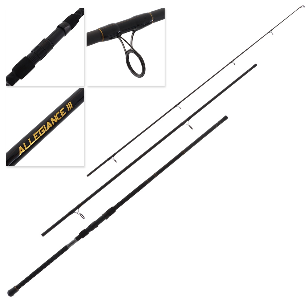PENN Allegiance III 1303H Spinning Surf Rod 13ft 10-15kg 3pc