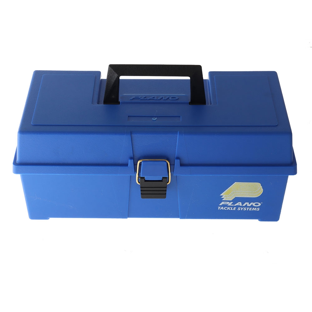 Plano 100-Piece Kids Fishing Tackle Kit Blue