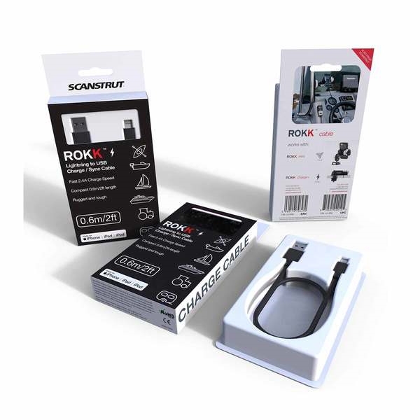 Scanstrut 6.5ft ROKK Micro USB Charge/Sync Cable