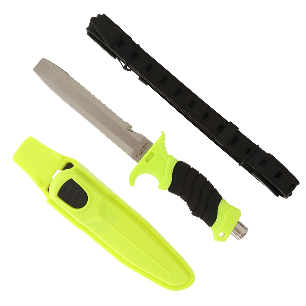 Land & Sea Sports Big Buddy II Abalone Tool Dive Knife 14cm
