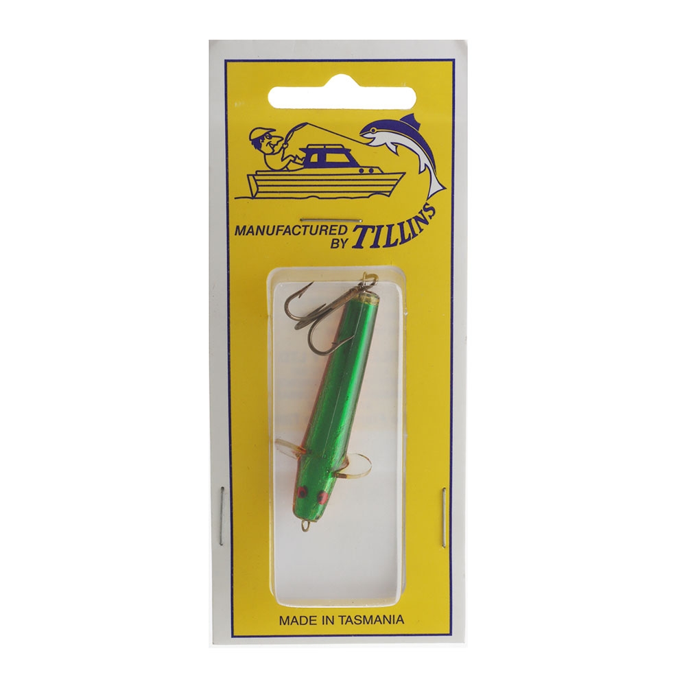 Tillins Ashley Spinner Lure 5cm No. 14B / Red Green Gold