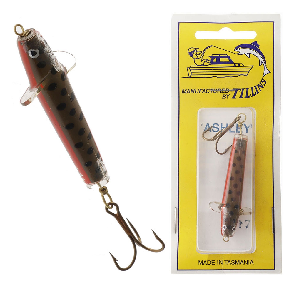 Tillins Ashley Spinner Lure 5cm No. 17 / Crimson