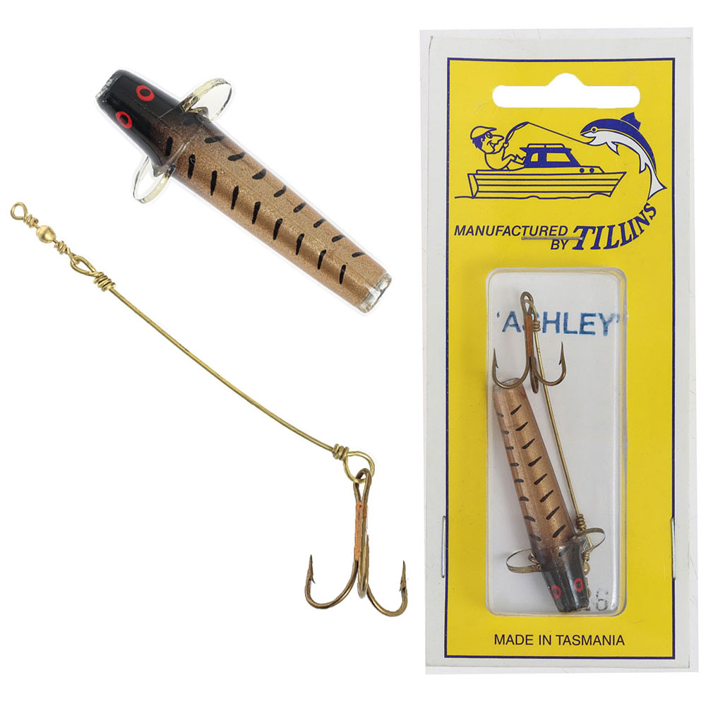 Tillins Ashley Spinner Lure 5cm No. 26 / Gold Black