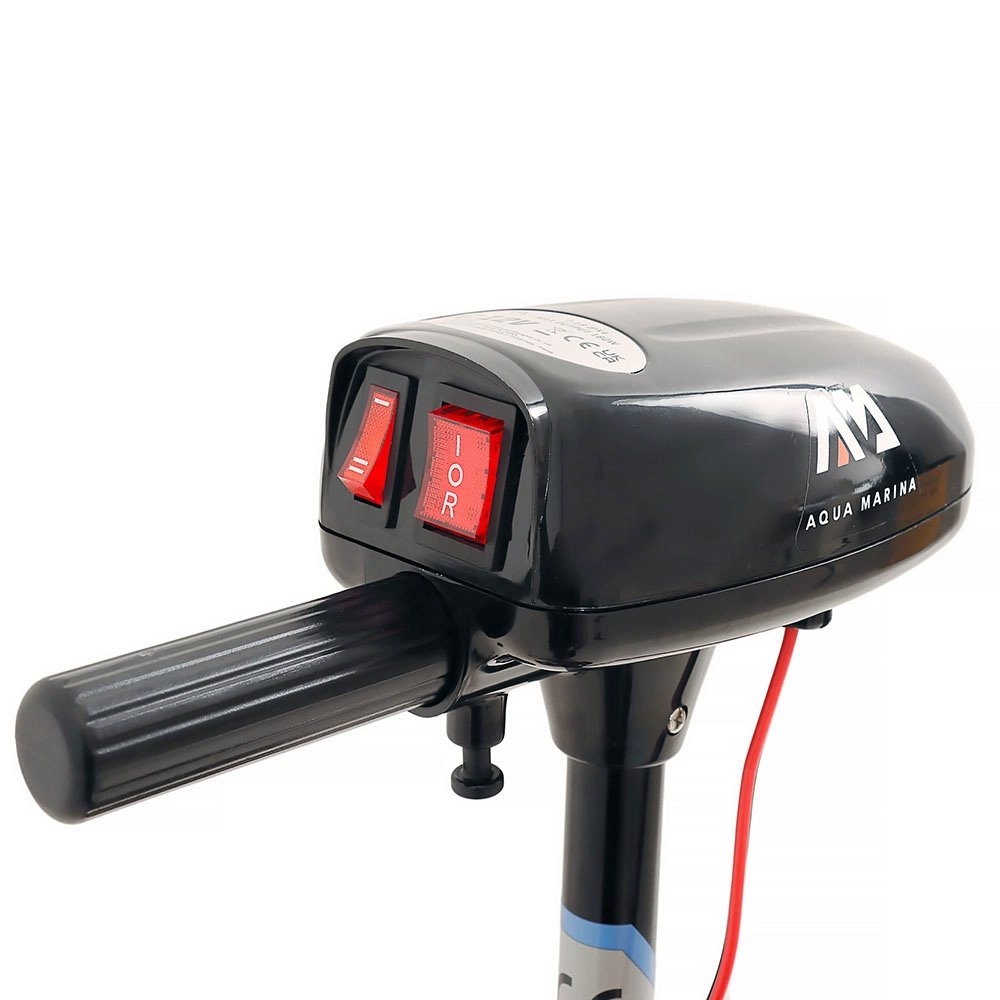 Aqua Marina Wildriver 3-Person Inflatable Boat with Electric Trolling Motor 9ft 3in