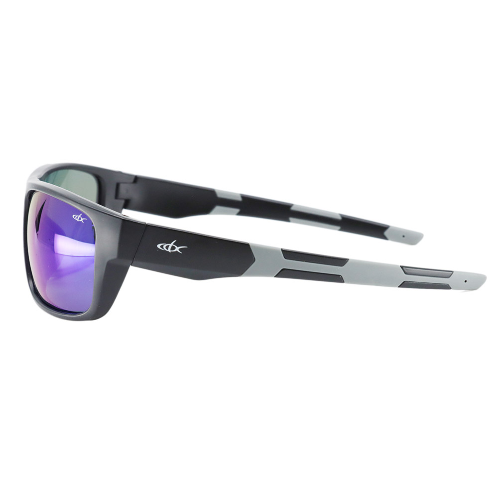 CDX Wrapper Polarised Sunglasses Blue Revo
