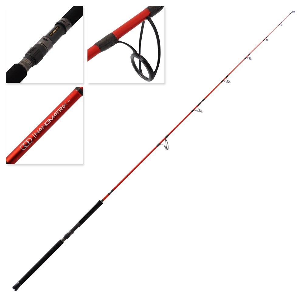 Okuma Nano Matrix Plus Topwater Spin Rod 7ft 9in 45-150g 3pc