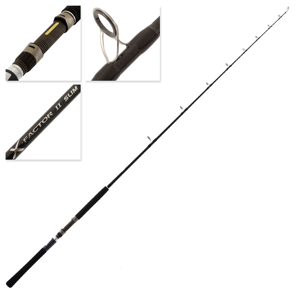 Okuma X-Factor II Slim Overhead Rod 6ft 6in 8-15kg 2pc