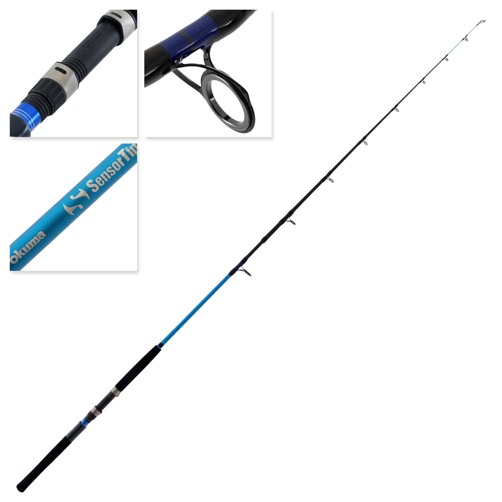 Okuma Sensor Tip Spinning Rod 6ft 8in 4-8kg 2pc