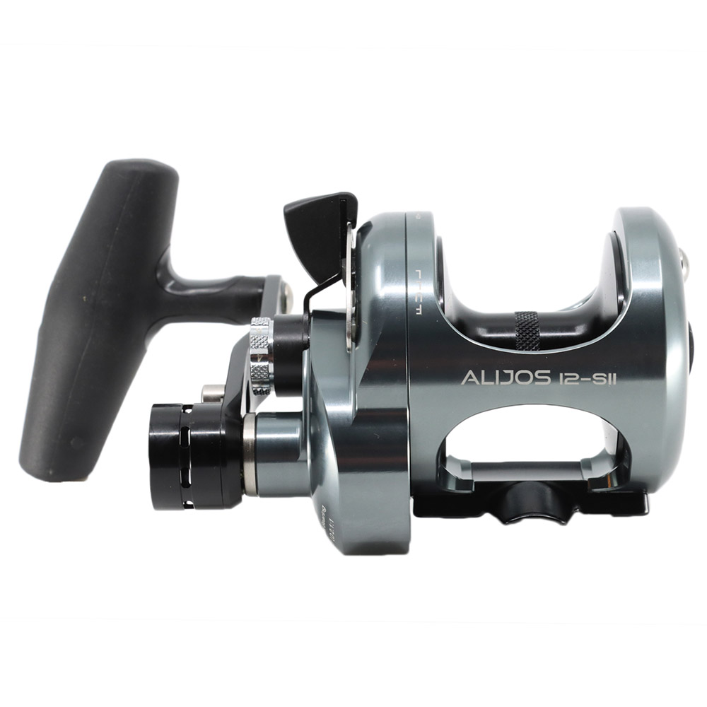 Okuma Alijos 12 Nett 2-Speed Lever Drag OH Boat Reel
