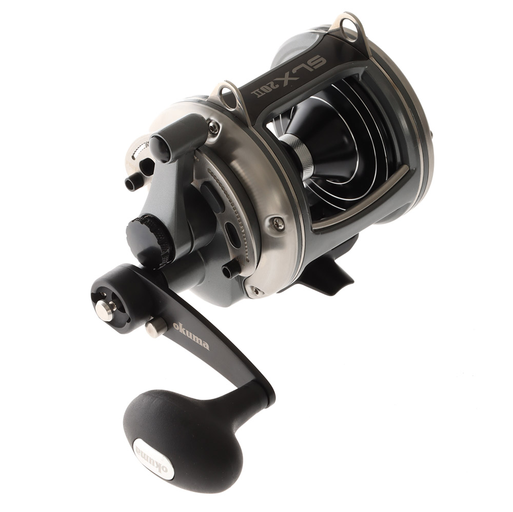 Okuma Solterra SLX 20L 2-Speed Lever Drag OH Boat Reel