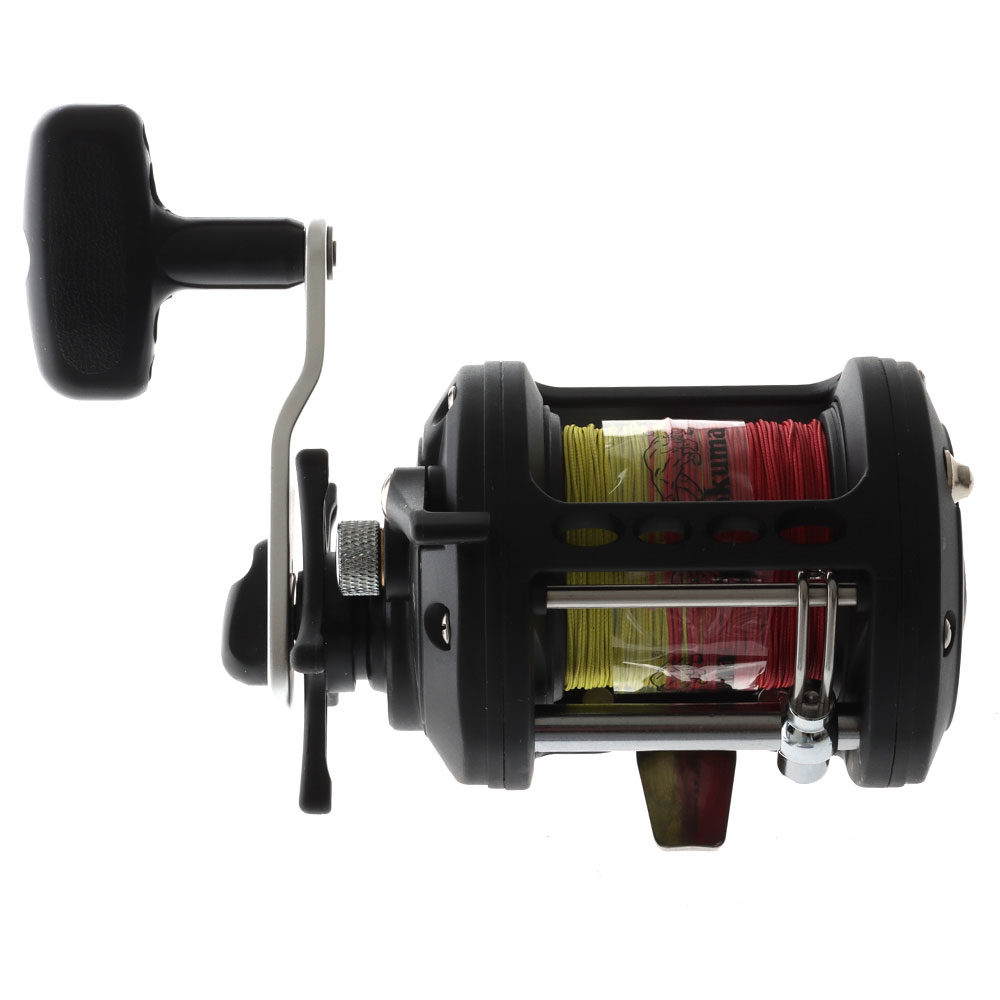 Okuma Classic XT 300L Levelwind Overhead Boat Reel with Leadline on Nylon