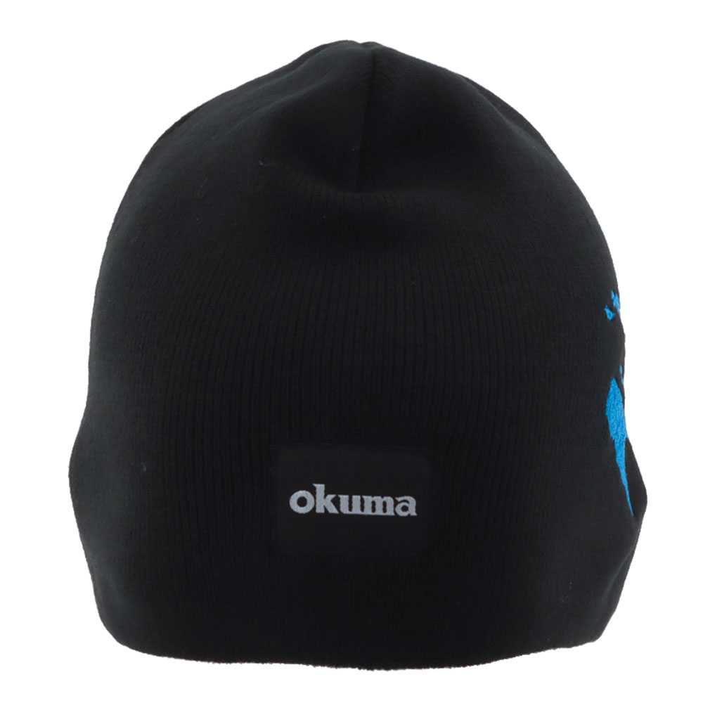 Okuma Motif Beanie Black