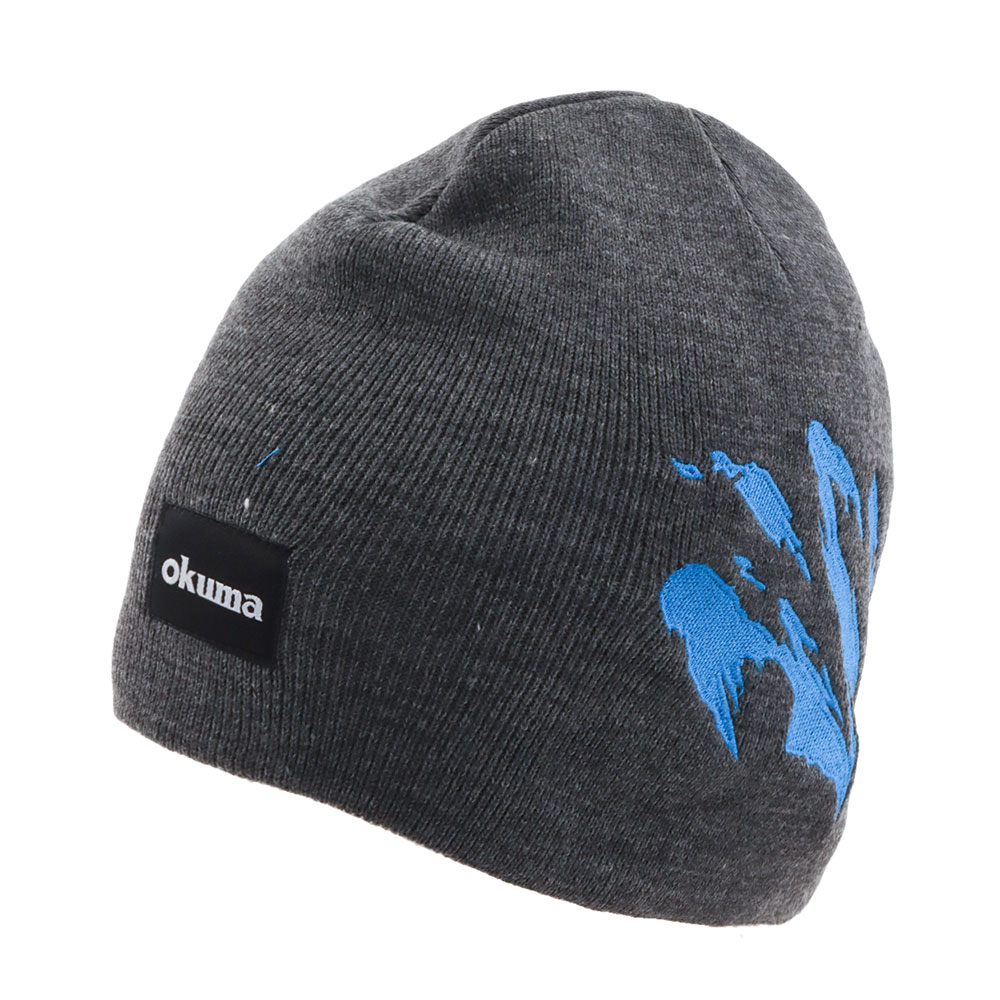 Okuma Motif Beanie Grey