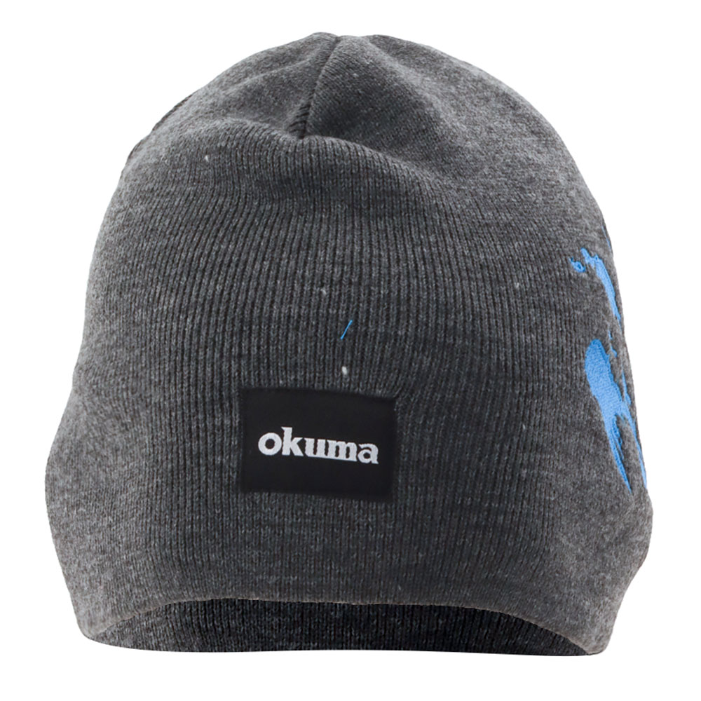Okuma Motif Beanie Grey