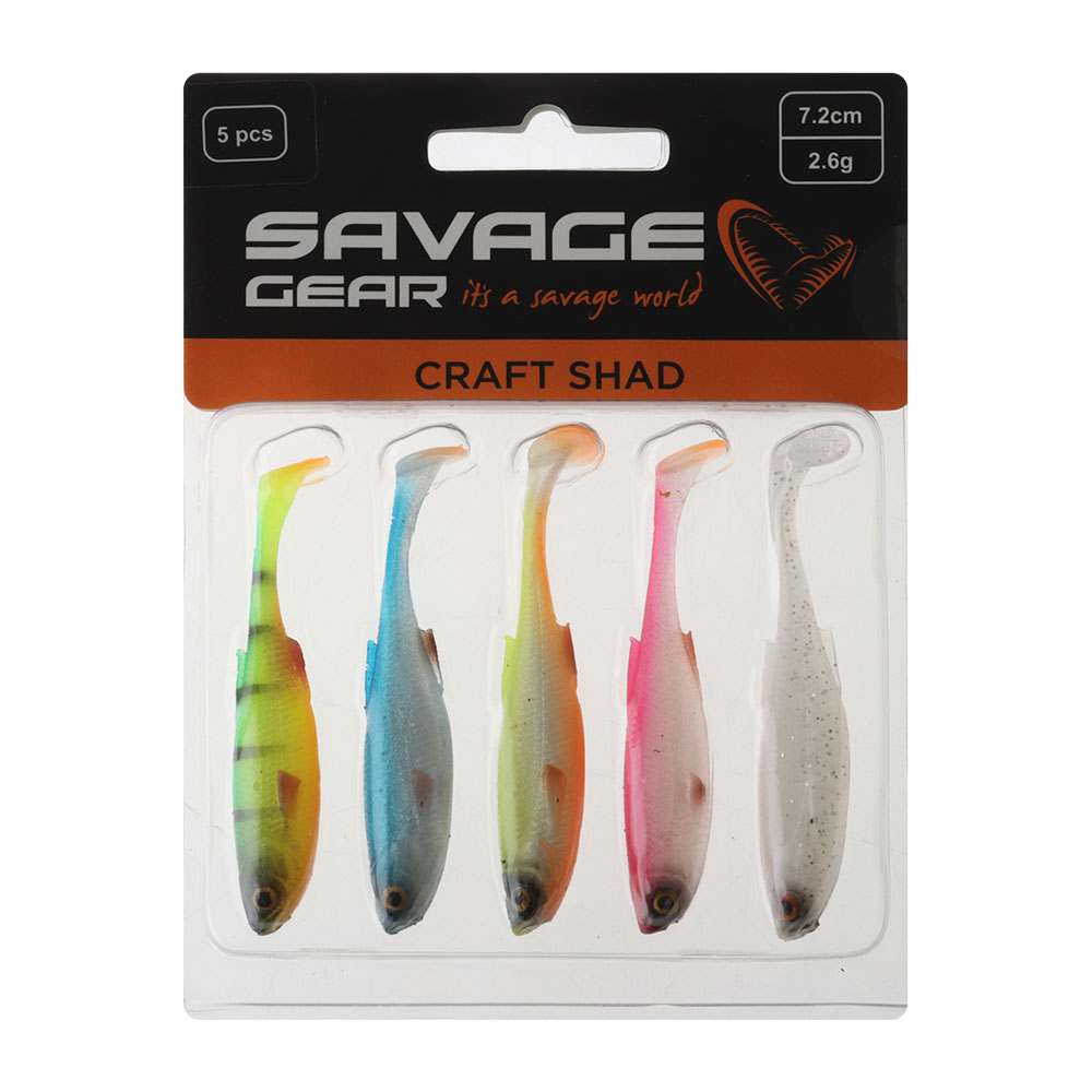 Savage Gear Craft Shad 7.2cm Dark Water Mix