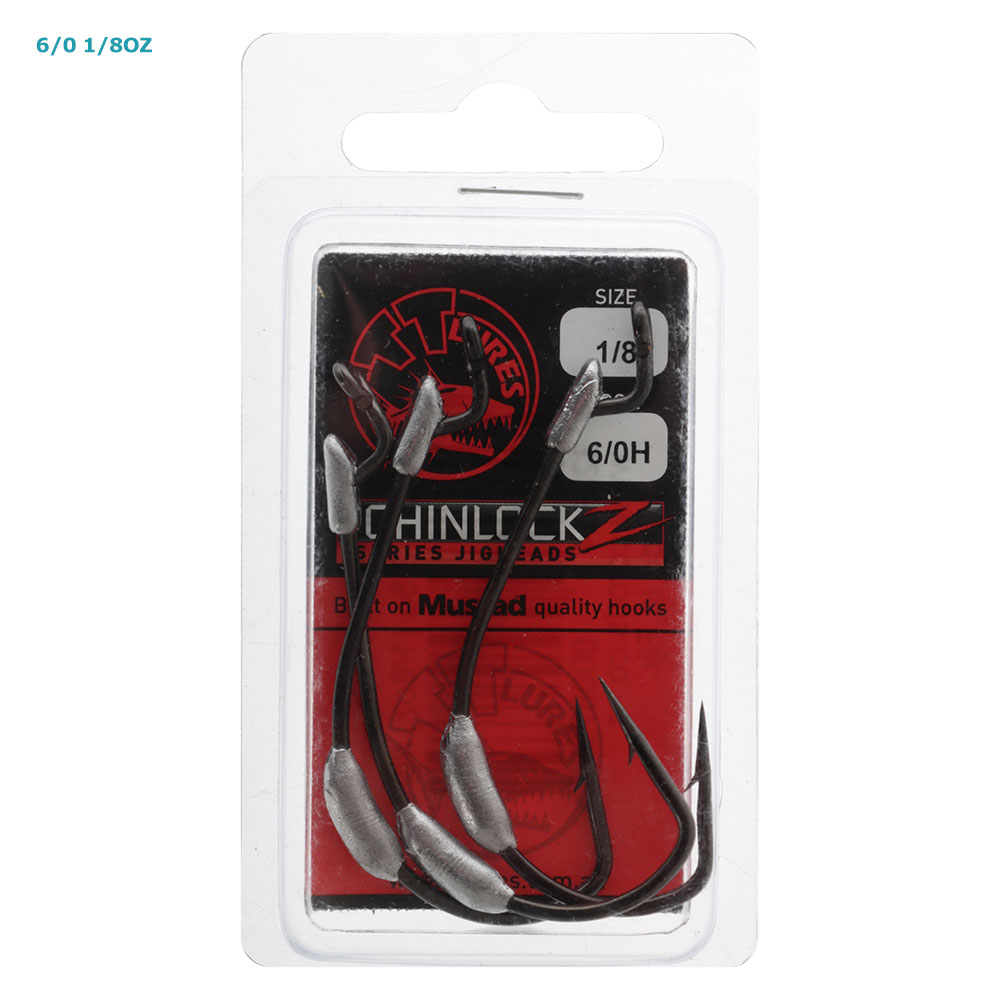 TT Lures Chinlockz SWS Jig Heads 6/0 1/8oz Qty 3