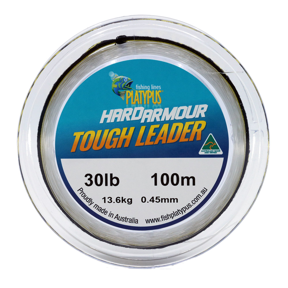 Platypus Hard Armour Tough Mono Leader 100m 30lb