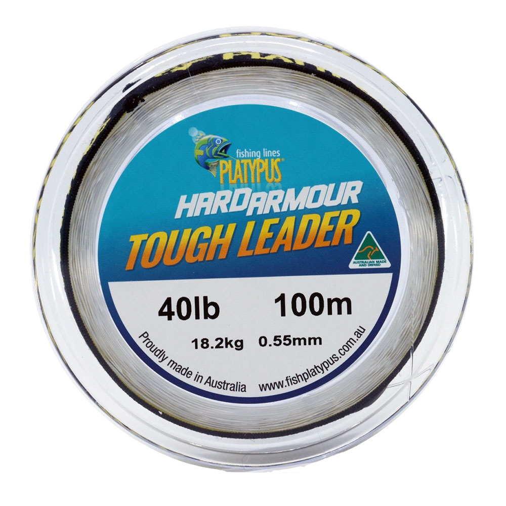 Platypus Hard Armour Tough Mono Leader 100m 40lb