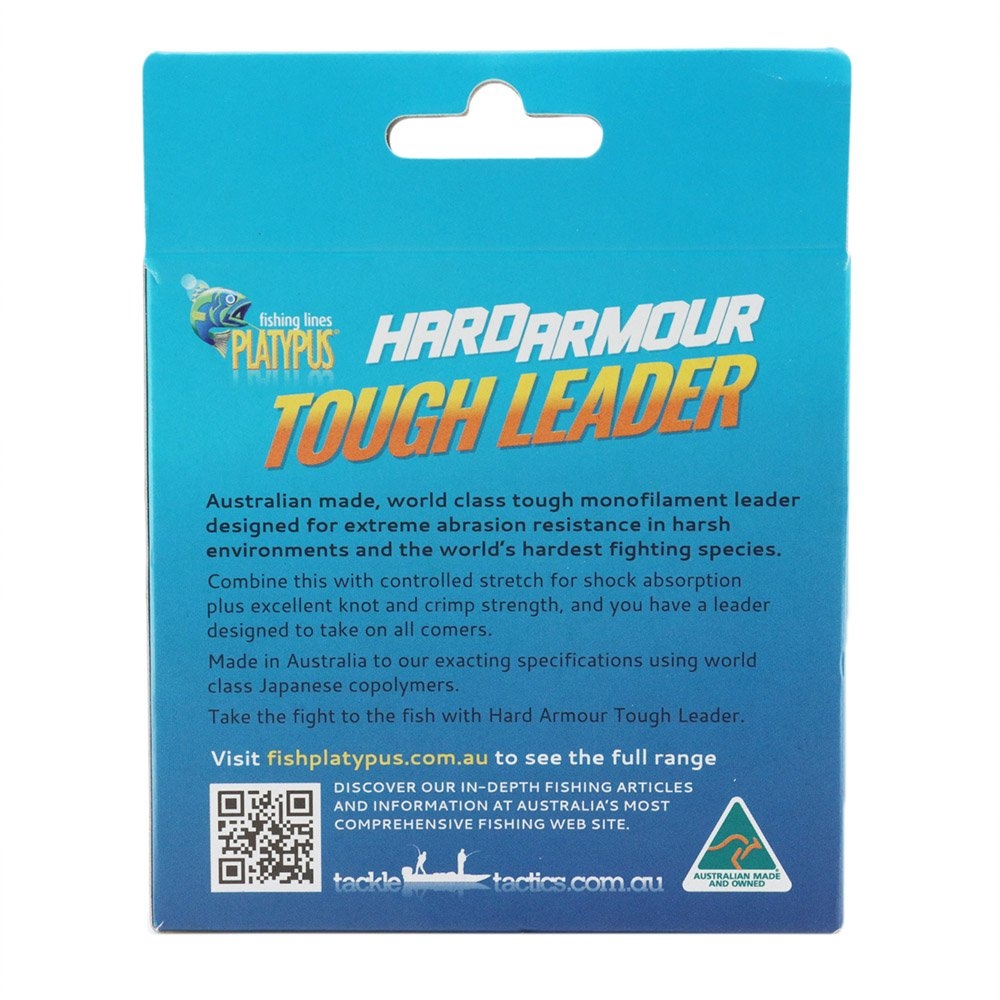 Platypus Hard Armour Tough Mono Leader