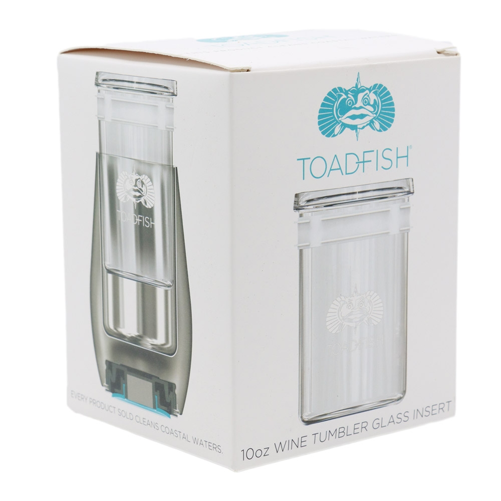 Toadfish Glass Insert for Wine Travel Mugs
