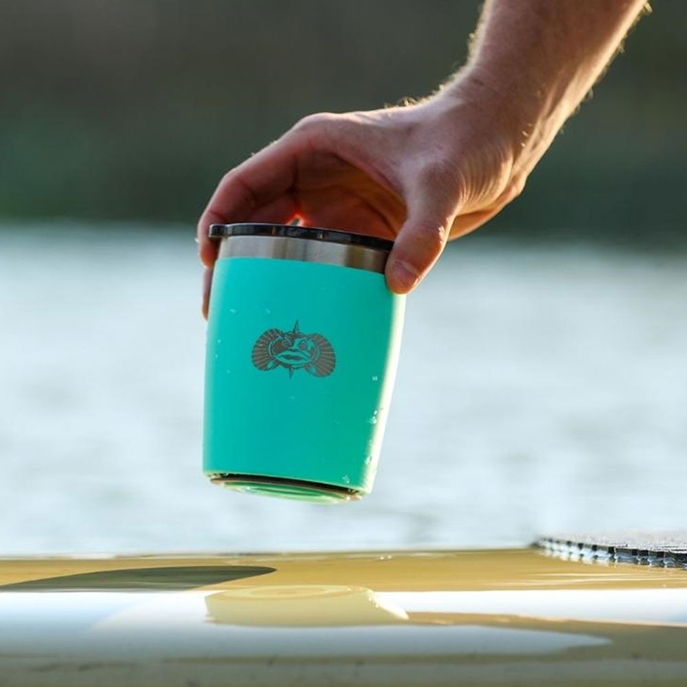 Toadfish Non-Tipping Rocks Double Insulated Travel Mug 295ml Graphite