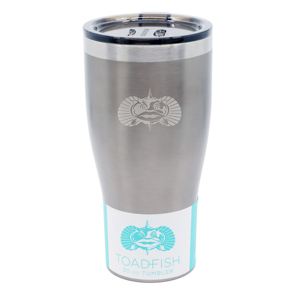 Toadfish Stainless Double Insulated Travel Mug with Lid 887ml Graphite