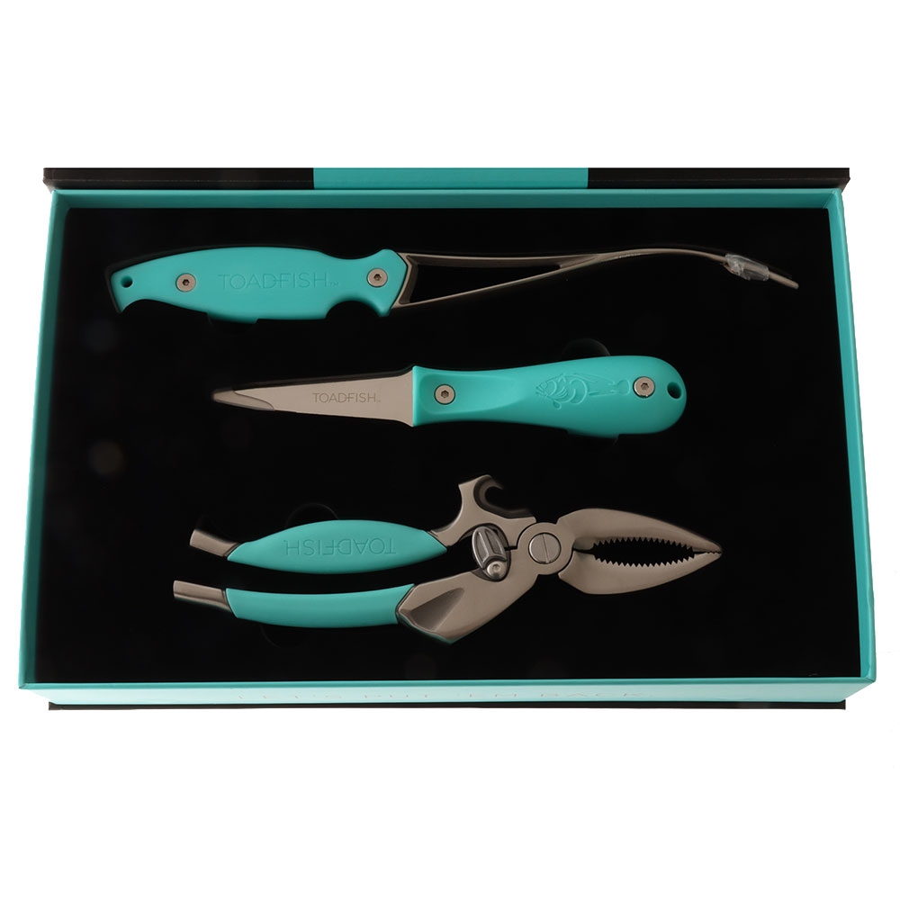 Toadfish Coastal Kitchen Collection - Oyster Knife, Prawn / Shrimp Cleaner, Crayfish / Crab Cutter
