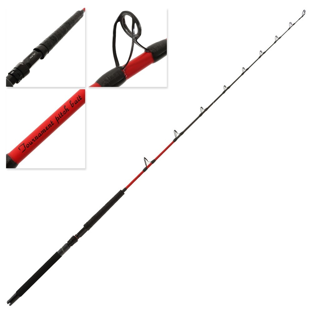 CD Rods Tournament Pitch Bait Overhead Game Rod 6ft 6in 24kg 1pc