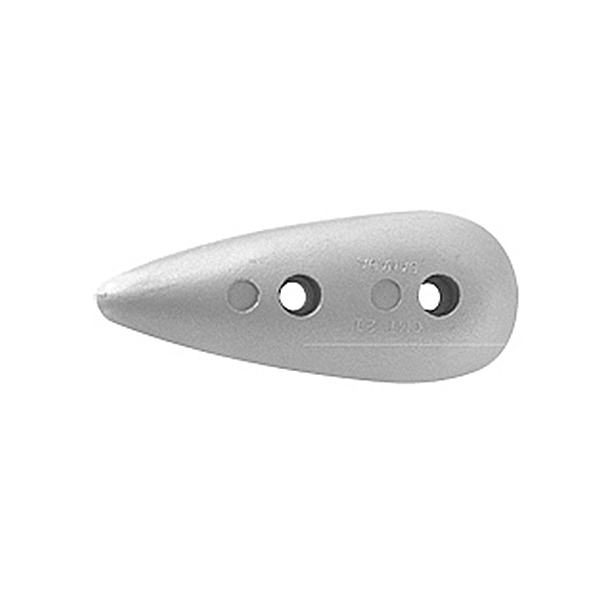 Martyr Anodes Alloy Teardrop Anode with Holes 132X52X25mm