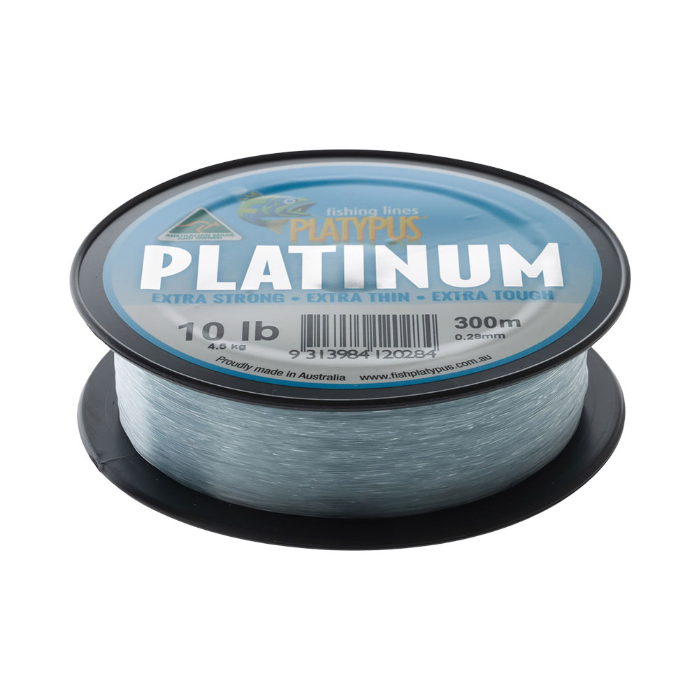 Platypus Platinum Monofilament 300m 10lb