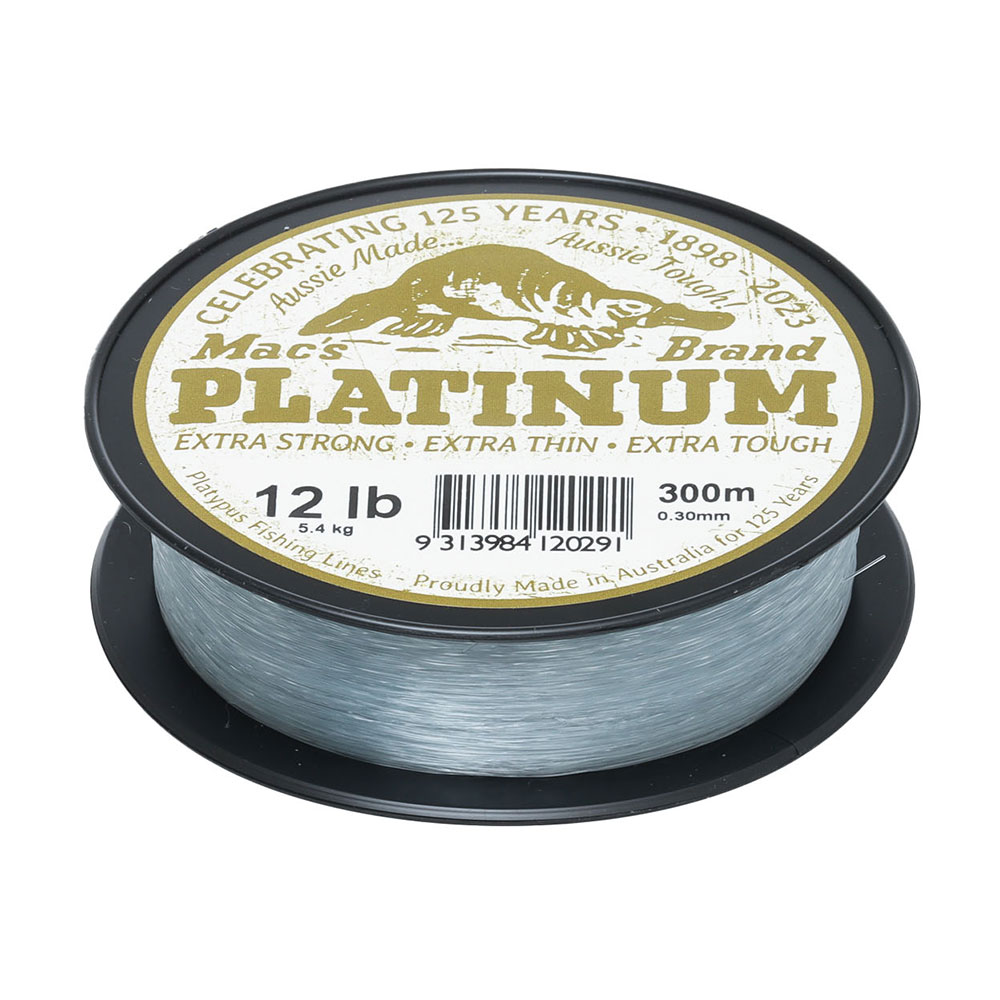 Platypus Platinum Monofilament 300m 12lb