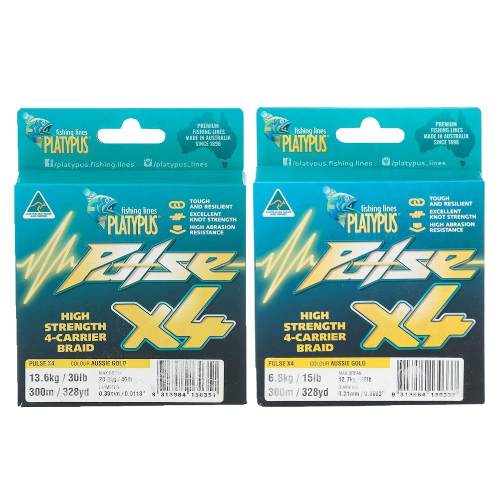 Platypus Pulse X4 High Strength Braid 300m