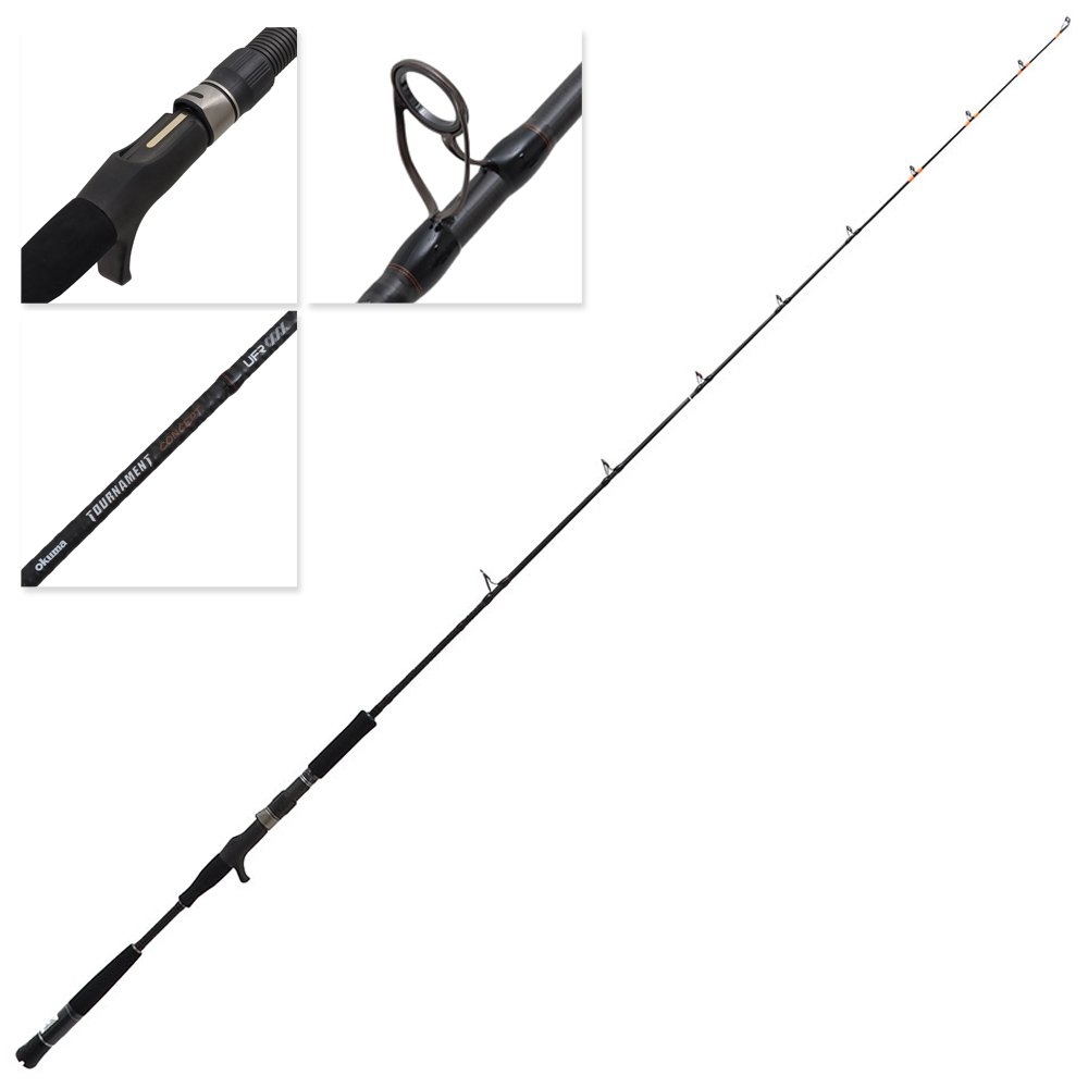 Okuma Tournament Concept Medium Trigger Grip Overhead Rod 7ft 6-10kg 2pc