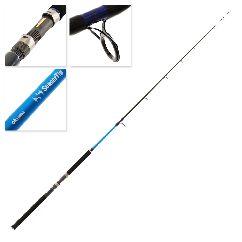 Okuma Sensor Tip Spinning Boat Rod 6ft 6in 10kg 2pc